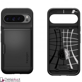 Spigen Slim Armor Cs dėklas - juodas (Google Pixel 9 Pro Xl)